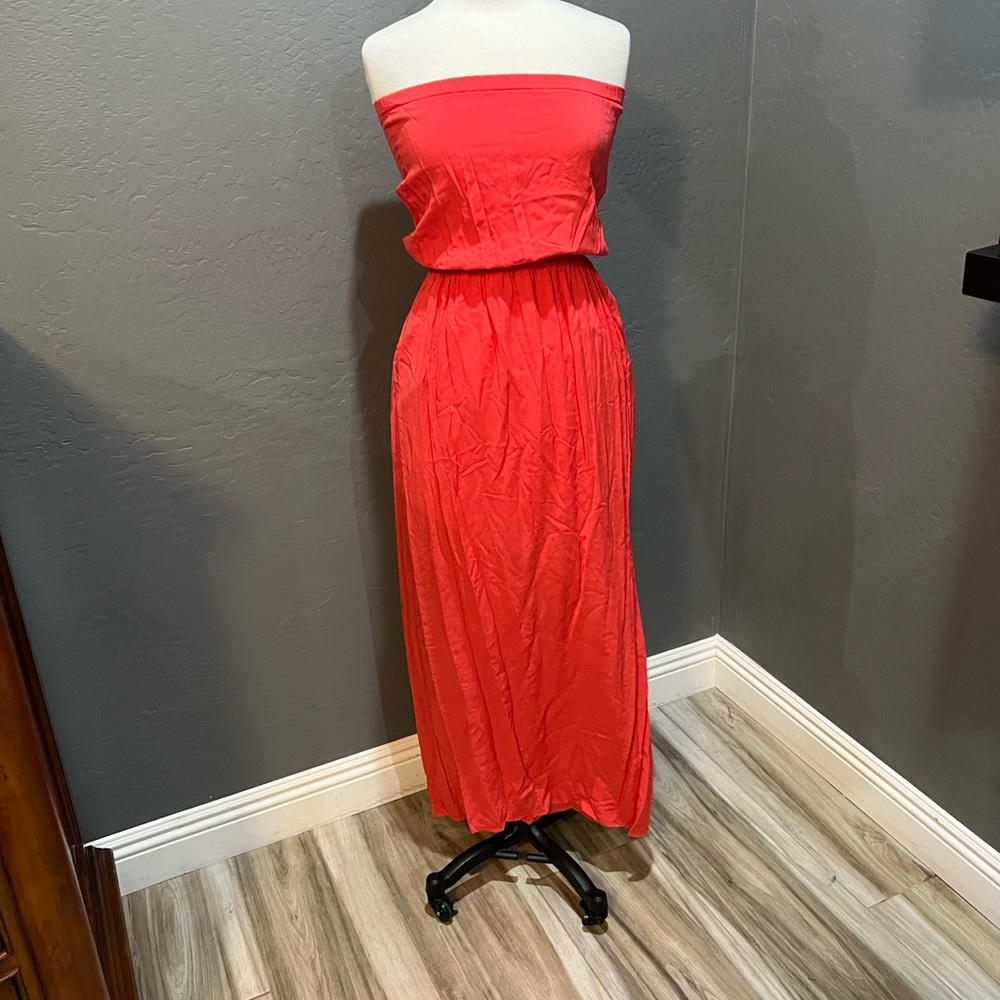 Coral Elan Dress